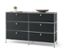 Commode en métal noire « CN3 » avec 6 tiroirs.