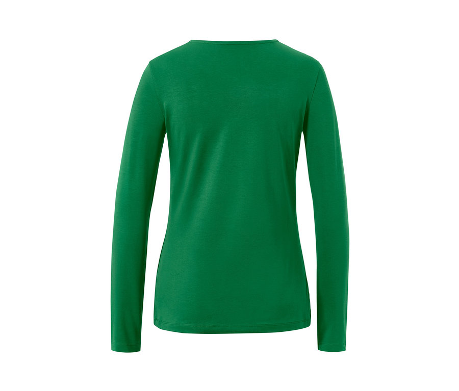 Haut manches longues vert.
