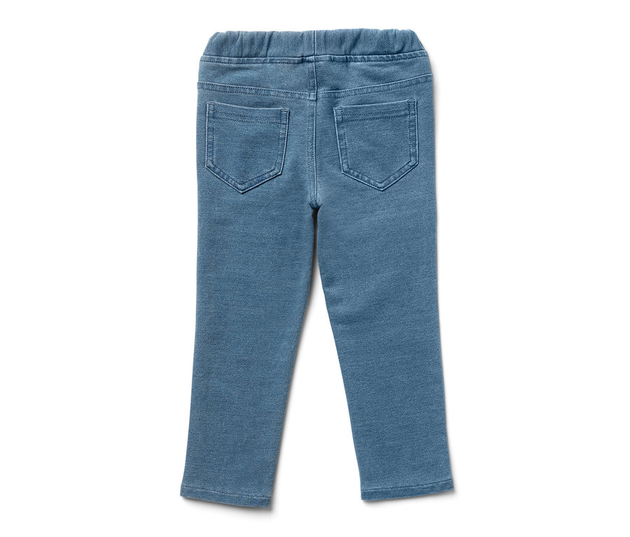 Jegging bleu pour enfant – Fit « Mia » vue de dos.