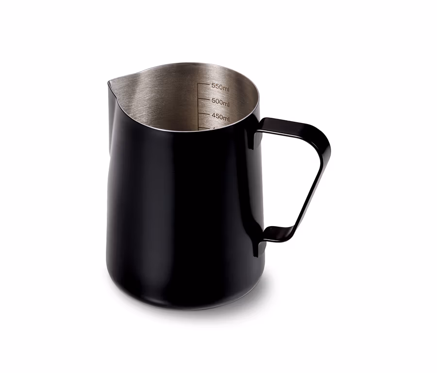 Pichet à lait noir.