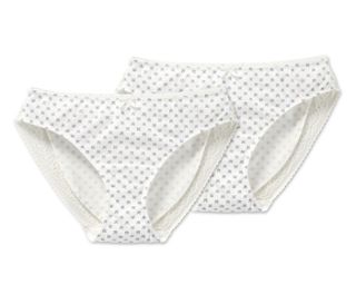 2x blanc avec imprimé bleu sur l’ensemble
