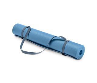 Tapis bleu, sangle bleu foncé