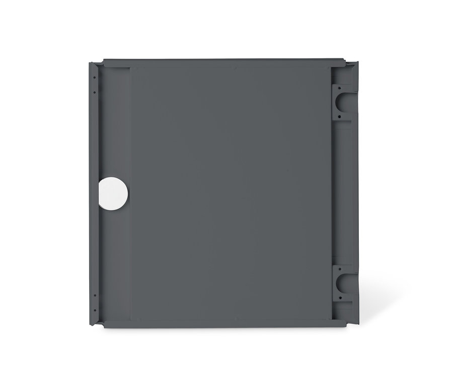 Jeu de portes supplémentaires en métal « CN3 », gris.