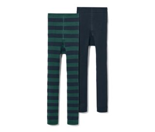 1x bleu foncé, 1x vert foncé-bleu foncé à rayures