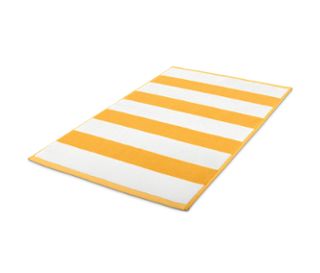 Jaune-blanc à rayures