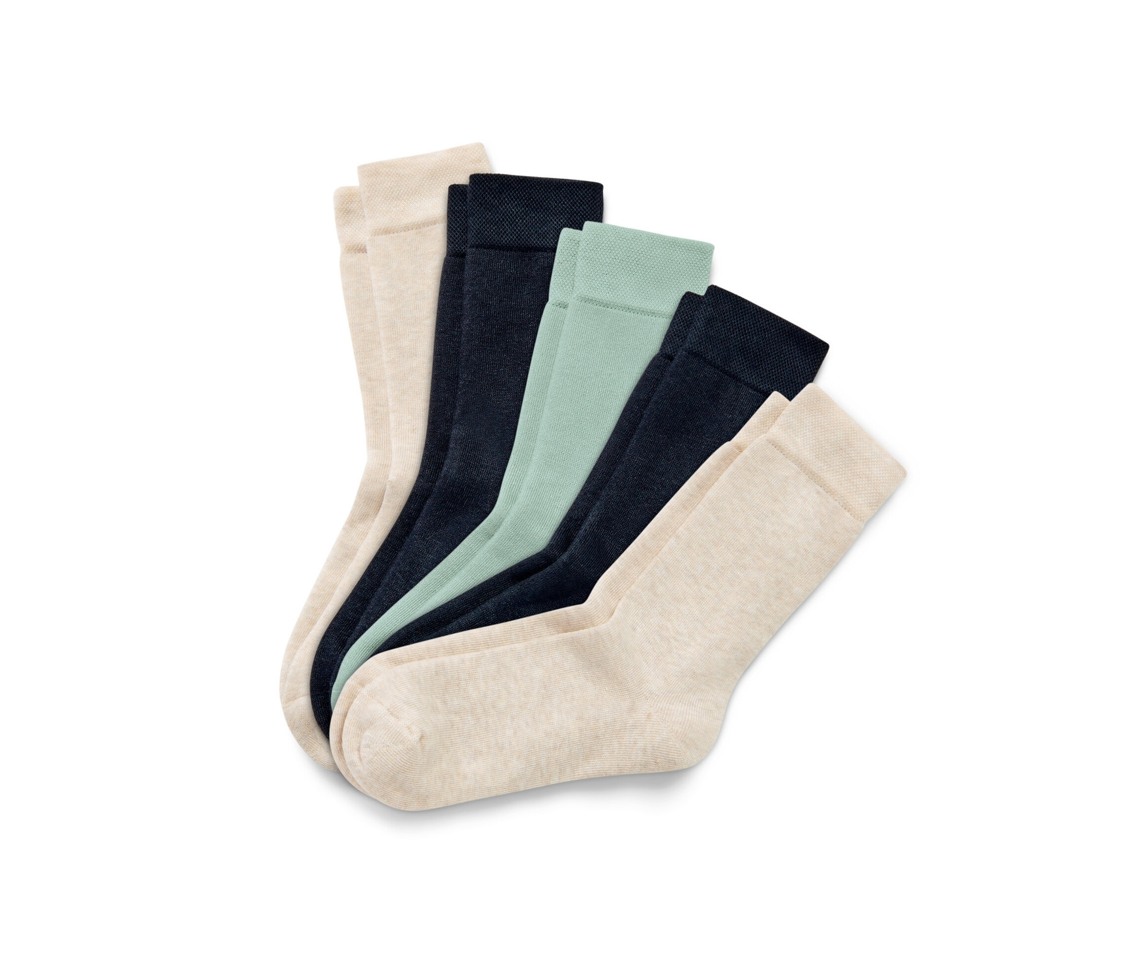 Cinq paires de chaussettes thermiques.