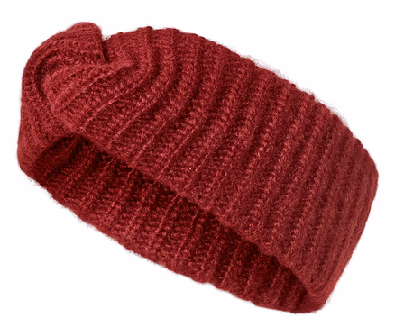 Bandeau avec de la laine.