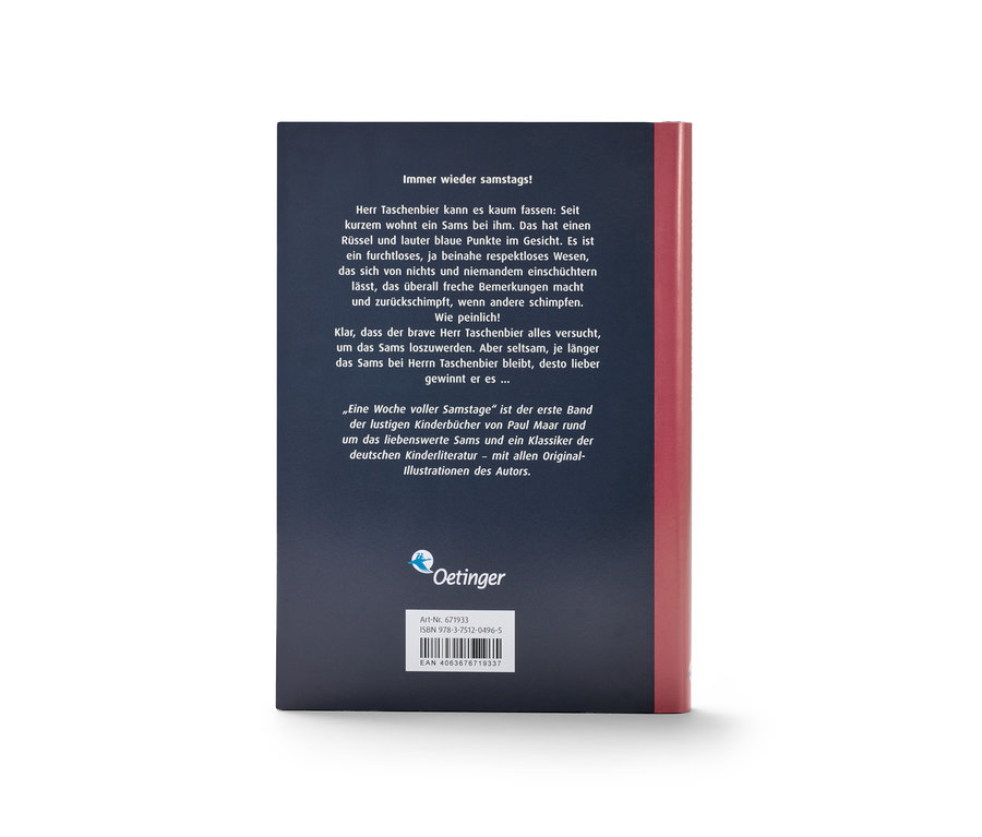 Livre « Das Sams – une semaine pleine de samedis ».