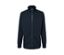 Veste fonctionnelle bleu marine avec fermeture éclair.