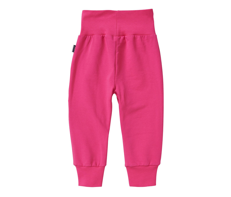Pantalon de bébé fuchsia.