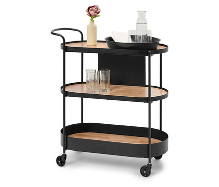 Chariot de service avec plateau