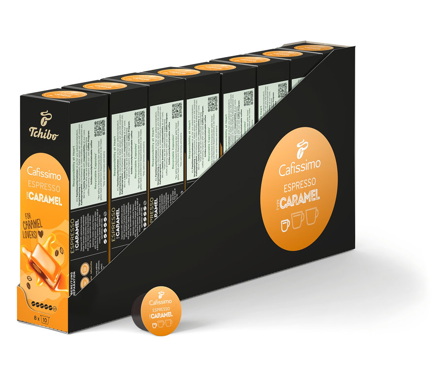 Flavoured Edition : Espresso Caramel – 80 capsules