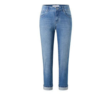 Jean Angels « Darleen » coupe cintrée 7/8, bleu clair