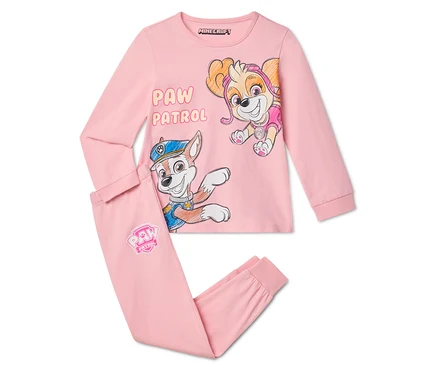 Pyjama rose Pat' Patrouille avec Skye et Chase.