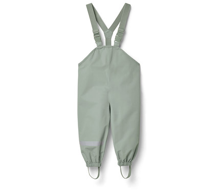 Pantalon de pluie pour enfant, gris-vert