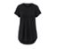 T-shirt long noir.