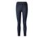 Legging doublé à l’aspect jean, denim bleu foncé.