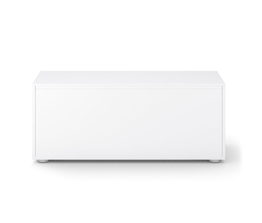 Banc blanc, env. 100 cm.