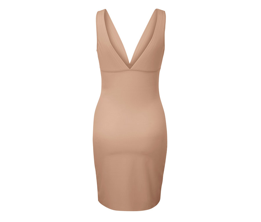 Sous-robe « Shaping », beige.