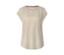 T-shirt de sport beige.