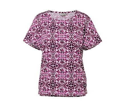 Blouse imprimée, baies.