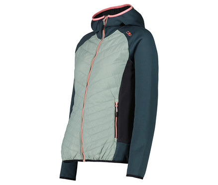 Veste hybride CMP pour femme, verte