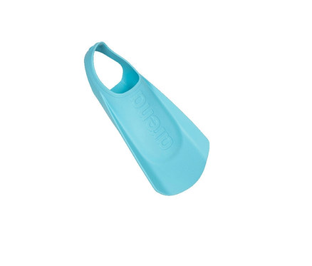 Palme de natation arena Junior pour enfant, bleu clair.