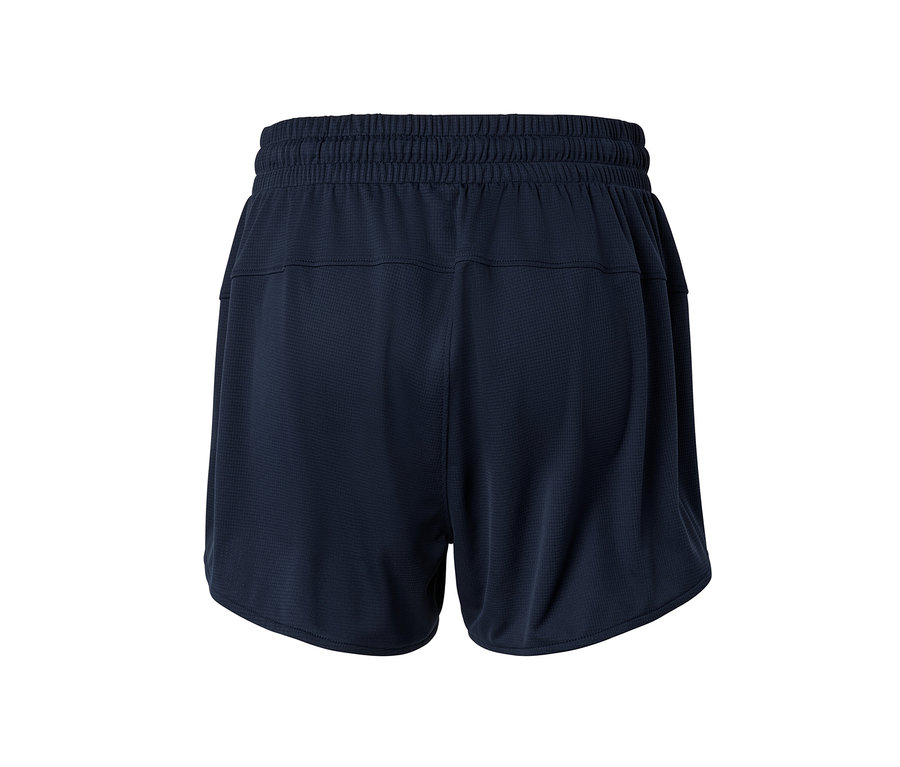 Short fonctionnel bleu foncé vu de dos.