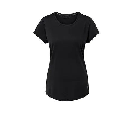T-shirt de sport noir.
