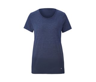 Violet-bleu chiné avec dégradé de couleurs à rayures