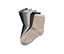 Crème chiné, marron chiné, gris clair chiné, gris chiné, gris foncé chiné