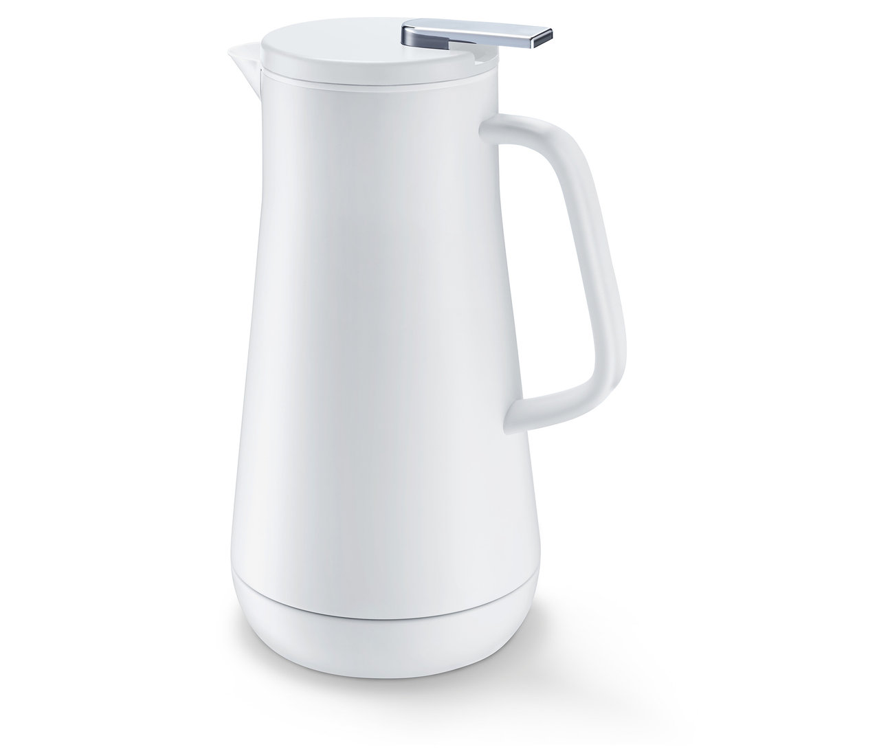 Bouteille thermos blanche, 1 l.