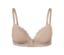 Soutien-gorge à coques souples beige.