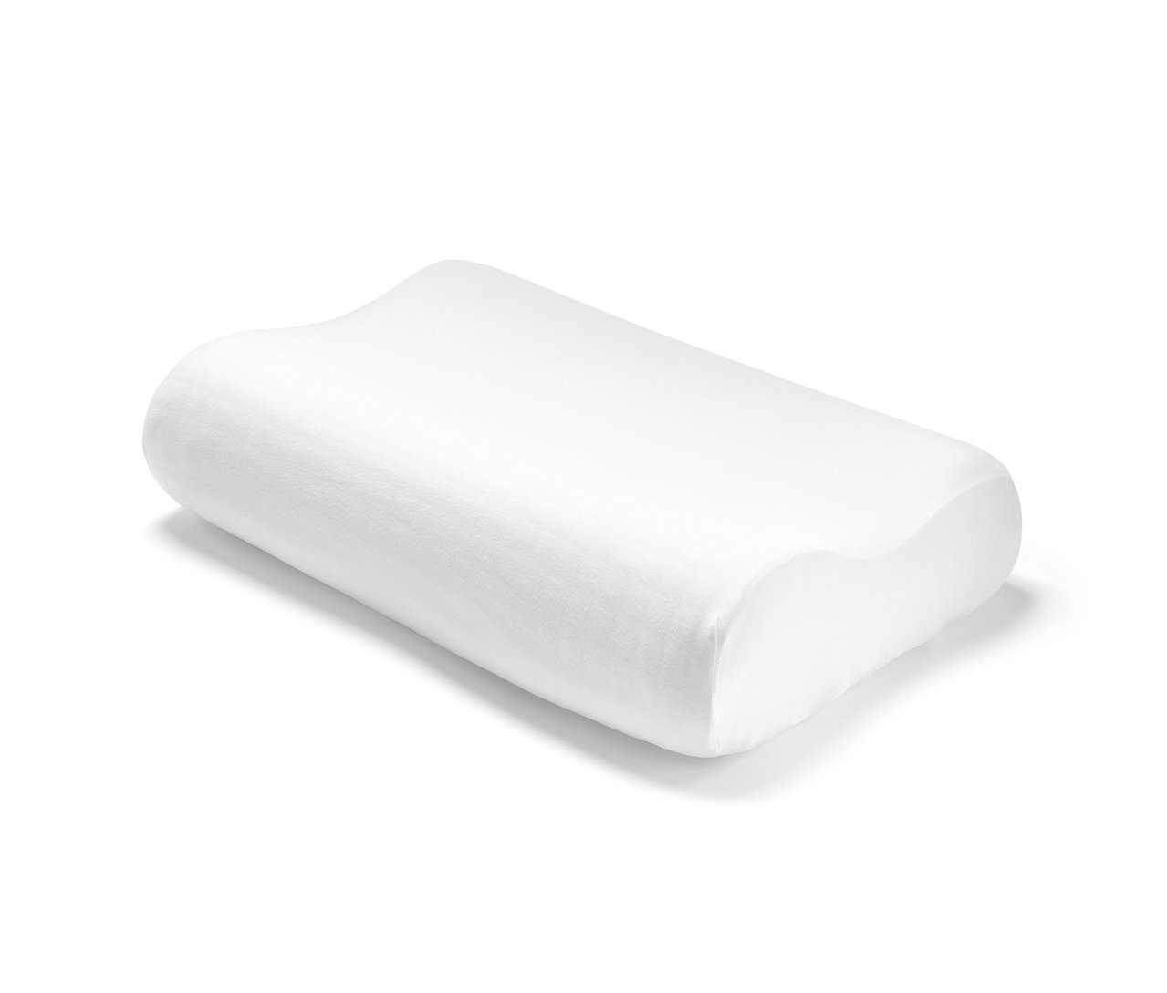 Deux taies d’oreiller extensibles en jersey.