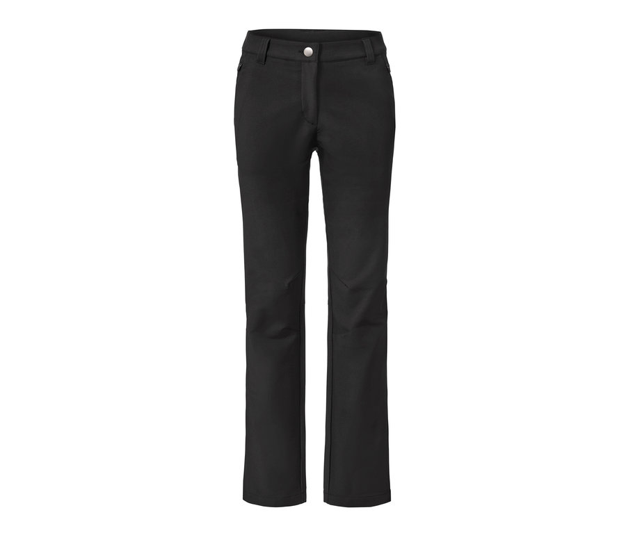 Pantalon softshell noir.