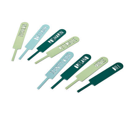 8 écriteaux pour fines herbes