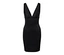 Sous-robe « Shaping », noire.