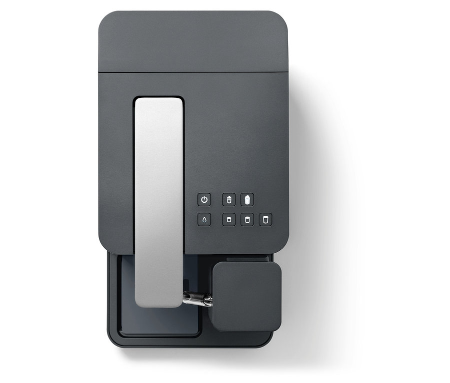 Machine à café grise Qbo MILK MASTER.