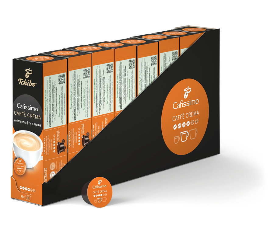 Cafissimo Caffè Crema vollmundig (intense) – 80 capsules