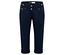 Un pantalon 3/4 Cecil «
New York
» bleu marine avec une poche zippée et des boutons sur fond blanc.