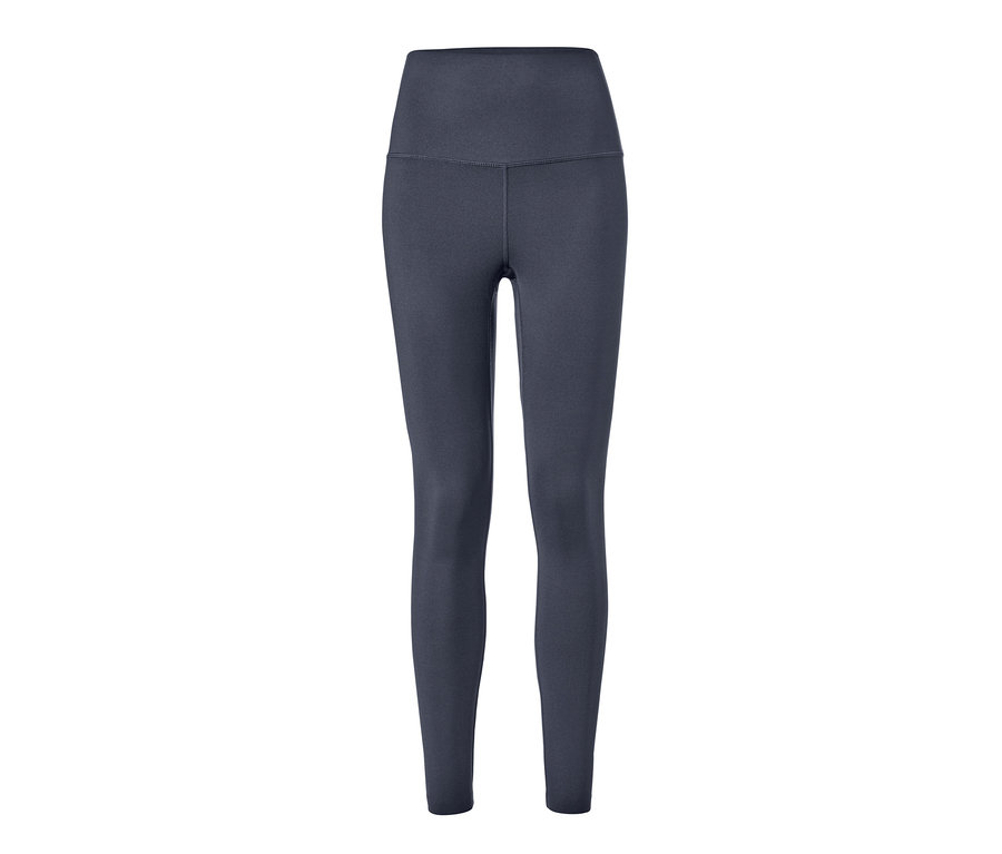 Legging de sport ultradoux bleu foncé.
