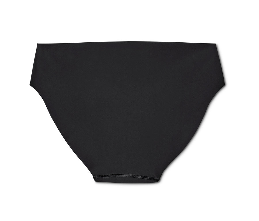 Gros plan sur un seul slip noir Magic Cut, lot de 2.