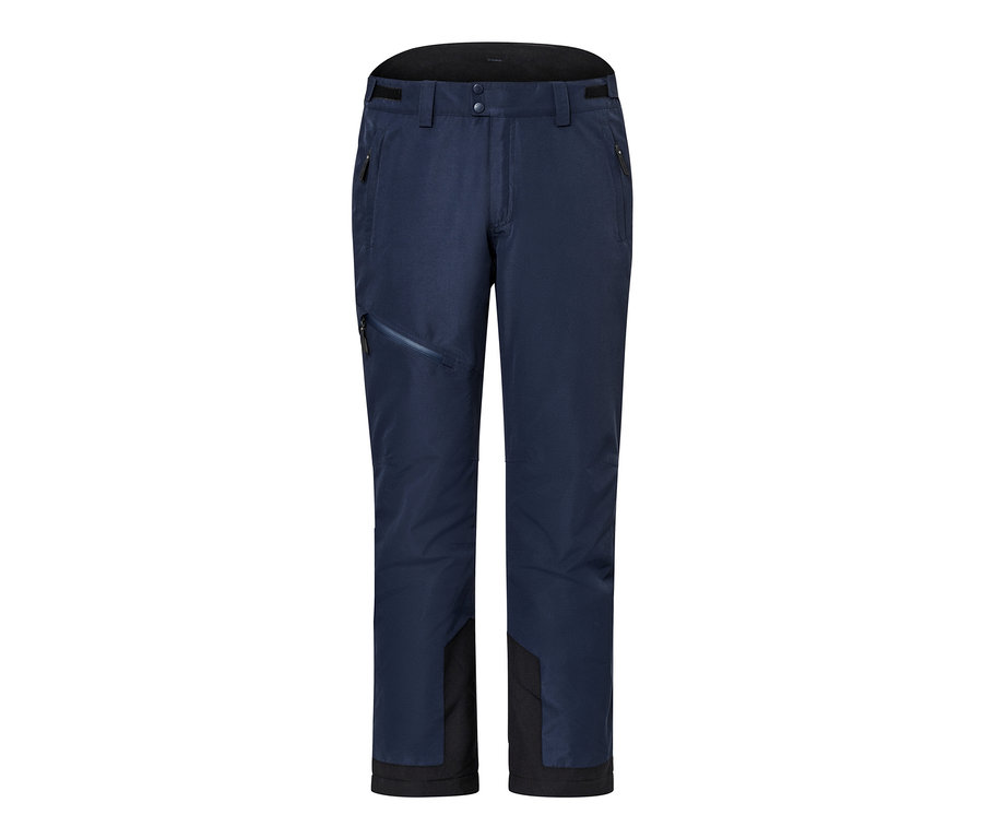 Pantalon de ski bleu.