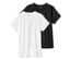 2 t-shirts de sport pour enfant, noir/blanc - Noir/blanc