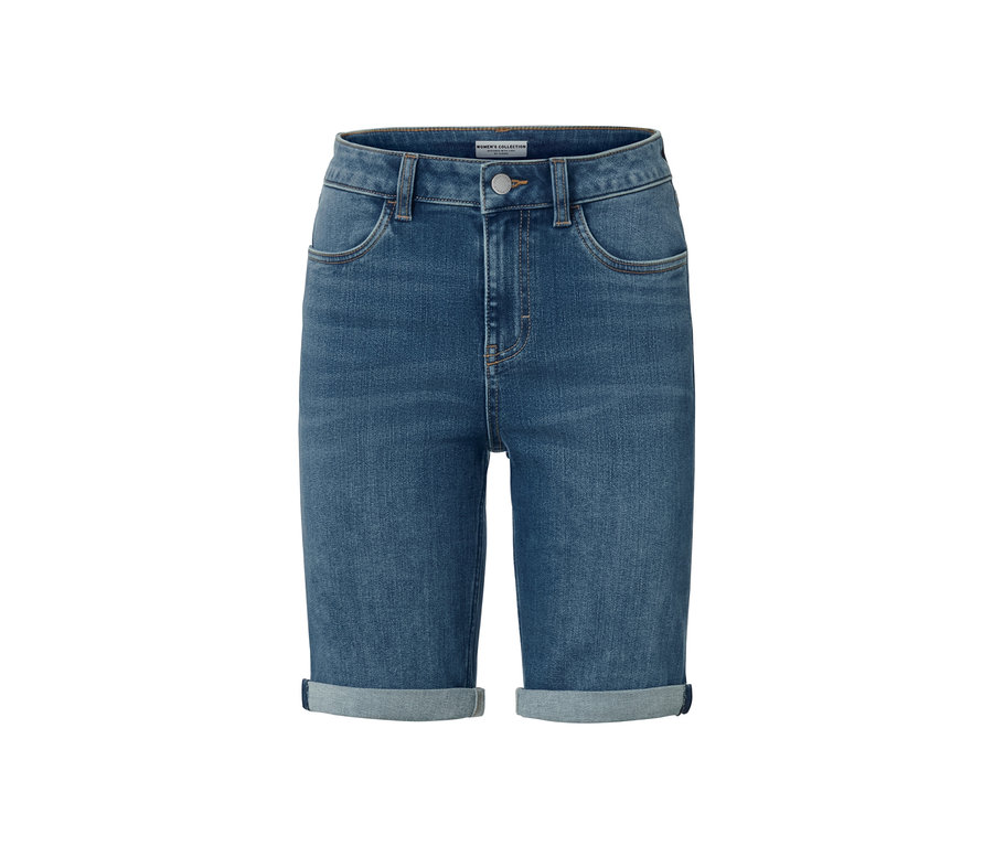 Bermuda en jean bleu – Fit « Lea ».