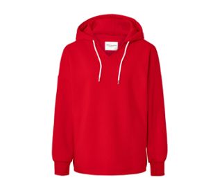 Sweatshirt à capuche, rouge