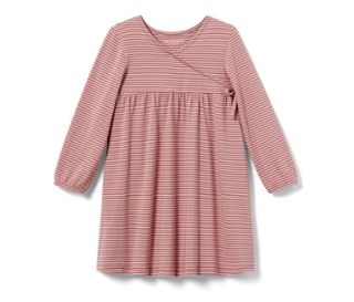 Rayé vieux rose et rose foncé