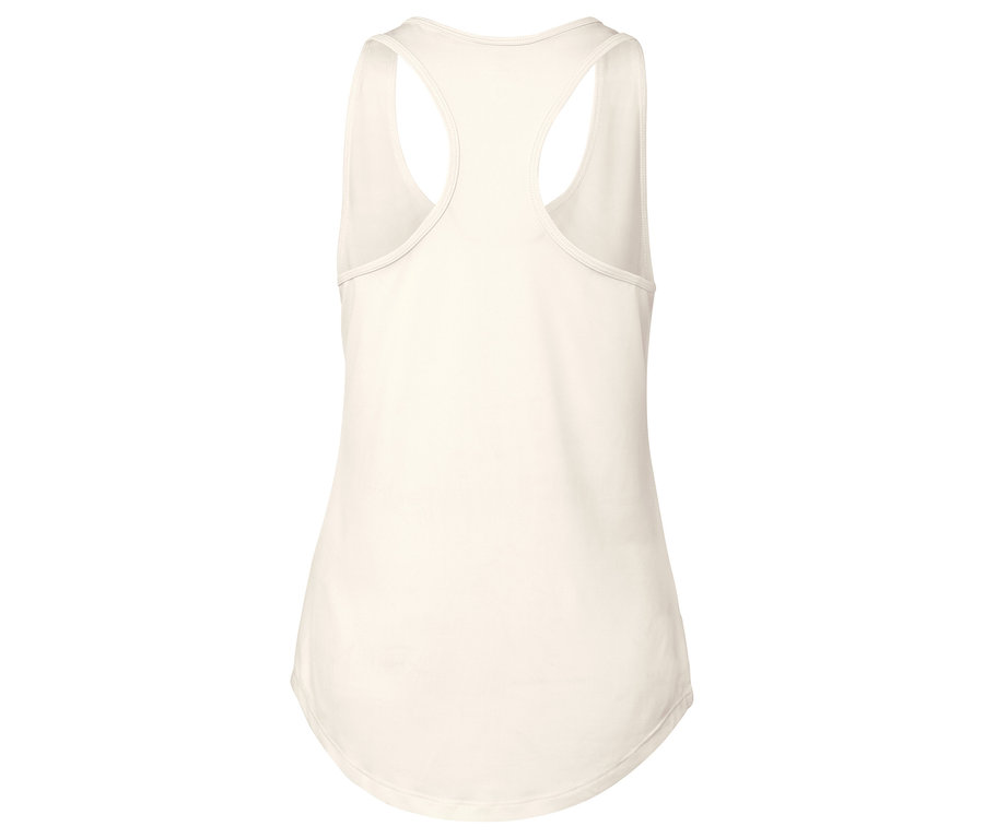 Un débardeur blanc avec dos nageur.