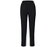 Pantalon de survêtement noir avec cordon de serrage à la taille.