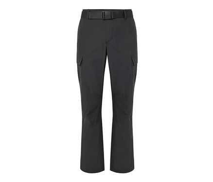 Pantalon d’extérieur noir avec protection anti-moustiques et ceinture.